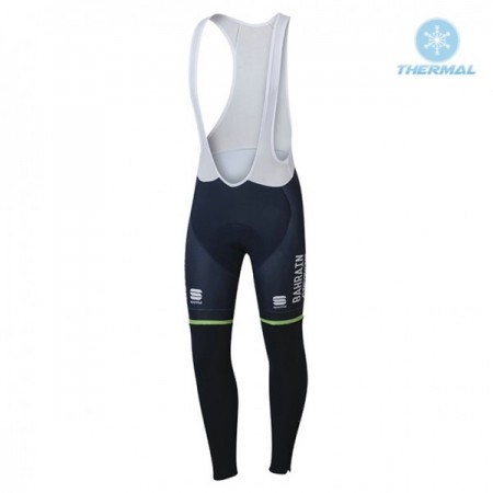 Collant à Bretelles 2018 Bahrain Merida Hiver Thermal Fleece N001